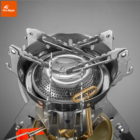 Fire Maple Upgraded Super Power Portable Camping Outdoors One-Piece Gas Stove Stainless Steel Cooking Stove FMS-108, cool gadgets and gears,[product_description] - wilderneeds