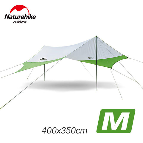 Naturehike Outdoor Awnig Beach Large Camping Tents Shelter The Sun Waterproof Ultralight Fast Build 400*350CM NH16T012-S, ,[product_description] - wilderneeds