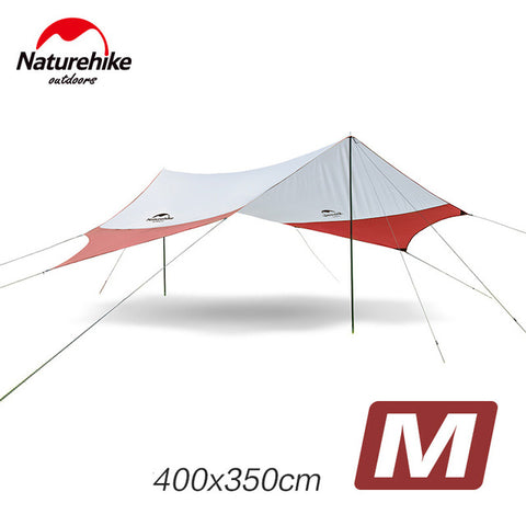 Naturehike Outdoor Awnig Beach Large Camping Tents Shelter The Sun Waterproof Ultralight Fast Build 400*350CM NH16T012-S, ,[product_description] - wilderneeds