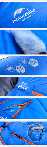 NatureHike Person Shape Cotton Waterproof Sleeping Bag, sleeping bag,[product_description] - wilderneeds