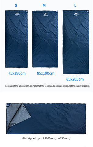 NatureHike 200cmx85cm Ultralight Sleeping Bag, sleeping bag,[product_description] - wilderneeds