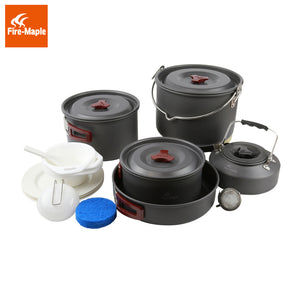 Fire Maple Hot Sale 6-7 Persons Cookware Picnic Set Be Cocina Outdoor Cutlery Team Pot Sets Panelas Camping Cooking Set FMC-212, cool gadgets and gears,[product_description] - wilderneeds