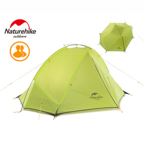 NatureHike Taga 1-2 Person Tent Camping Backpack Tent 20D Ultralight Fabric NH17T140-J, ,[product_description] - wilderneeds