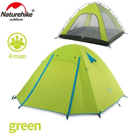NatureHike P Series Classics Tent 210T Fabric For 4 Person NH15Z003-P, ,[product_description] - wilderneeds