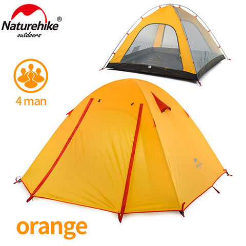 NatureHike P Series Classics Tent 210T Fabric For 4 Person NH15Z003-P, ,[product_description] - wilderneeds