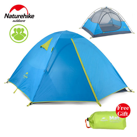 Naturehike Kit 3 Person Tent Outdoor Camping Tent 190T Fabric Waterproof NH16S00-S, ,[product_description] - wilderneeds