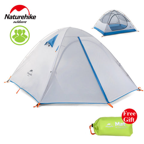 Naturehike Kit 3 Person Tent Outdoor Camping Tent 190T Fabric Waterproof NH16S00-S, ,[product_description] - wilderneeds