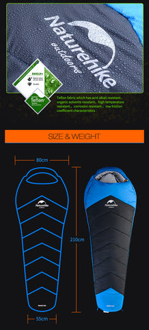 NatureHike Catskill 350 Autumn & Winter Sleeping Bag, sleeping bag,[product_description] - wilderneeds