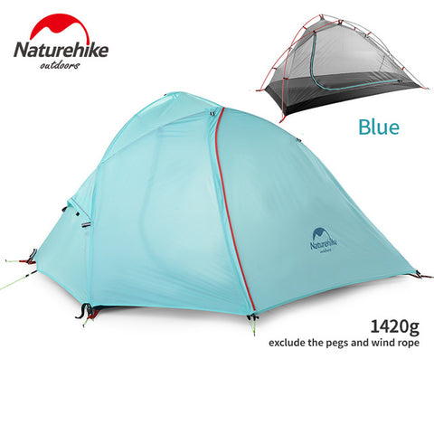 Naturehike Wind-Wing 1-2 Person Tent Hiking Camping Tent Ultralight 20D/210T Fabric NH16S012-S, ,[product_description] - wilderneeds