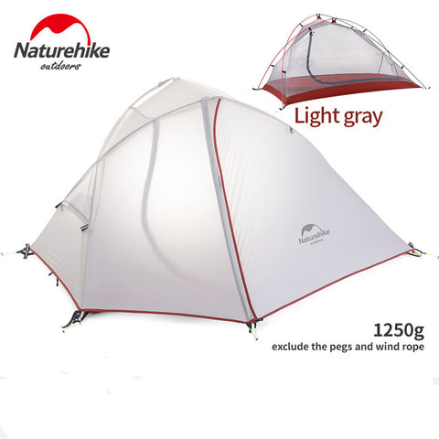 Naturehike Wind-Wing 1-2 Person Tent Hiking Camping Tent Ultralight 20D/210T Fabric NH16S012-S, ,[product_description] - wilderneeds
