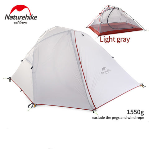 Naturehike Wind-Wing 1-2 Person Tent Hiking Camping Tent Ultralight 20D/210T Fabric NH16S012-S, ,[product_description] - wilderneeds