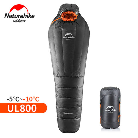Naturehike Ultralight Mummy Sleeping Bag For a Warm Winter UL800/UL1200, sleeping bag,[product_description] - wilderneeds