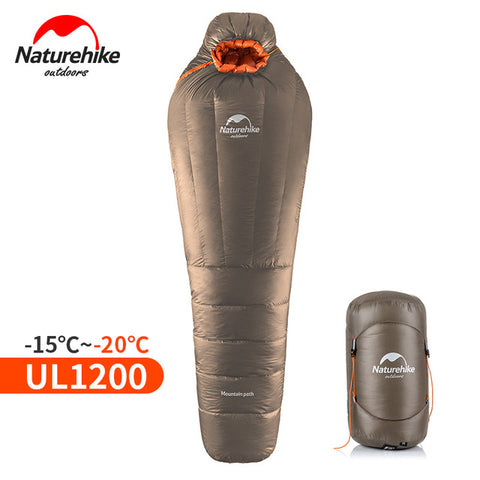 Naturehike Ultralight Mummy Sleeping Bag For a Warm Winter UL800/UL1200, sleeping bag,[product_description] - wilderneeds