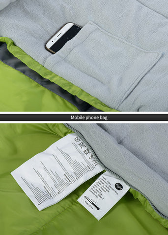 Naturehike F400 Ultralight Portable Envelope Cotton Sleeping Bag Size M/L, sleeping bag,[product_description] - wilderneeds