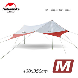 Naturehike Outdoor Awnig Beach Large Camping Tents Shelter The Sun Waterproof Ultralight Fast Build 400*350CM NH16T012-S, ,[product_description] - wilderneeds