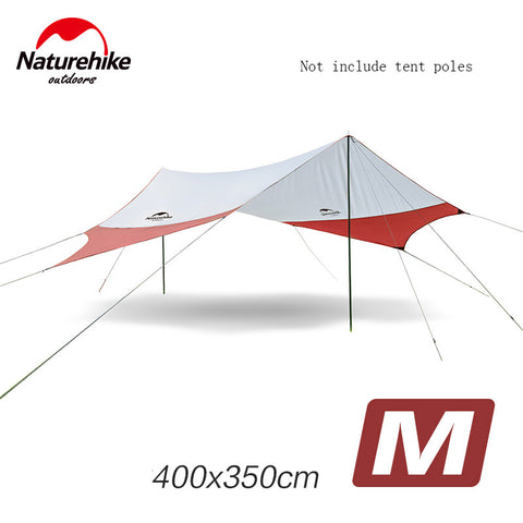 Naturehike Outdoor Awnig Beach Large Camping Tents Shelter The Sun Waterproof Ultralight Fast Build 400*350CM NH16T012-S, ,[product_description] - wilderneeds