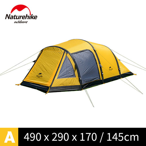 NatureHike  Wormhole  8-10  people Tent  for family holiday large camping tent  NH17T400-T, ,[product_description] - wilderneeds