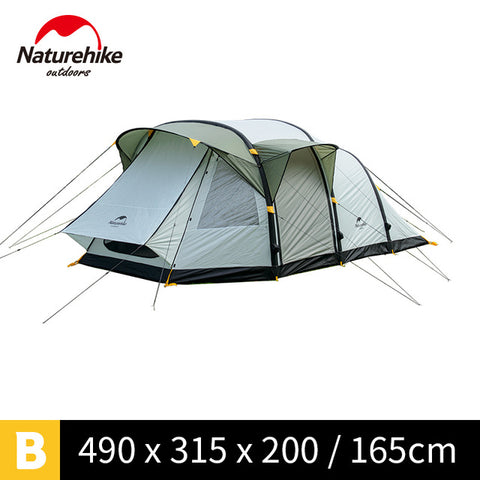 NatureHike  Wormhole  8-10  people Tent  for family holiday large camping tent  NH17T400-T, ,[product_description] - wilderneeds