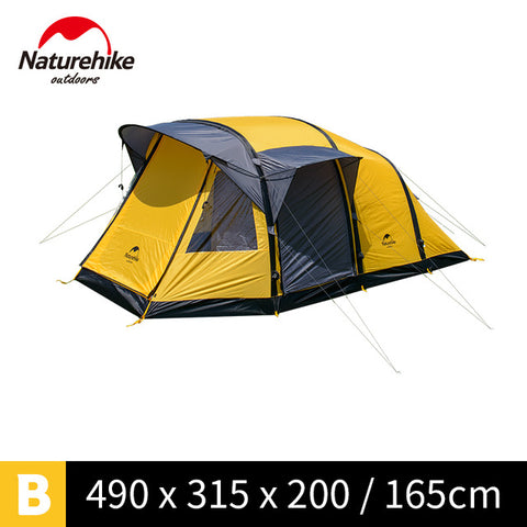 NatureHike  Wormhole  8-10  people Tent  for family holiday large camping tent  NH17T400-T, ,[product_description] - wilderneeds