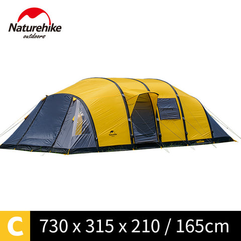 NatureHike  Wormhole  8-10  people Tent  for family holiday large camping tent  NH17T400-T, ,[product_description] - wilderneeds