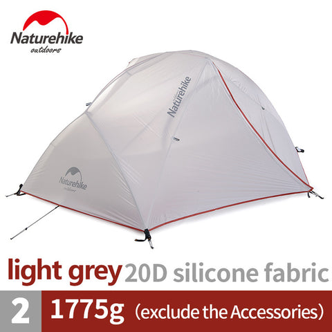 Naturehike Star River Camping Tent Upgraded Ultralight 2 Person 4 Season Tent With Free Mat NH17T012-T, ,[product_description] - wilderneeds