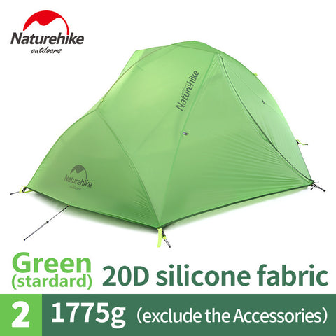 Naturehike Star River Camping Tent Upgraded Ultralight 2 Person 4 Season Tent With Free Mat NH17T012-T, ,[product_description] - wilderneeds