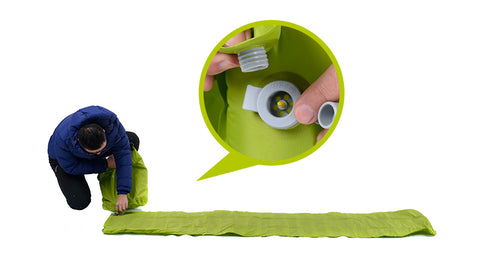 Naturehike Super Light Air Mat With Fast Filling Air Bag, Inflatable Camping Mat,[product_description] - wilderneeds