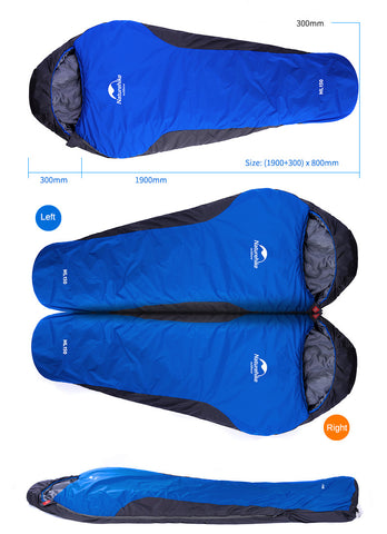 Naturehike Ultralight Mummy Sleeping Bag For Winter & Autumn, sleeping bag,[product_description] - wilderneeds