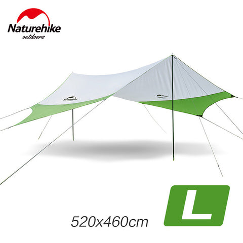 Naturehike Large Camping Tent Awning Outdoor Beach Awning 6 Persons Tent NH16T013-S without Tent Poles, ,[product_description] - wilderneeds