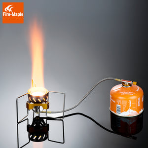 Fire Maple Outdoor Camping Folding Wind Resistant Remote Stove Split Furnace Light Weight GasBurner Equipment FWS-02, cool gadgets and gears,[product_description] - wilderneeds