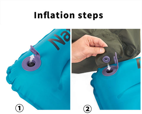 Naturehike 2 Person Inflatable Mat with Fast Filling Air Bag, Inflatable Camping Mat,[product_description] - wilderneeds