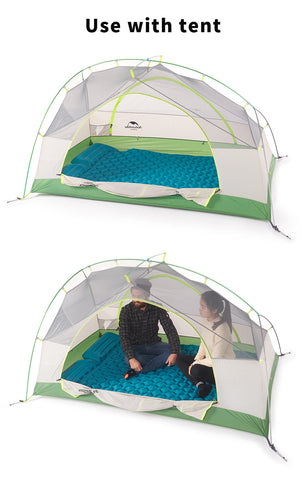 Naturehike 2 Person Inflatable Mat with Fast Filling Air Bag, Inflatable Camping Mat,[product_description] - wilderneeds