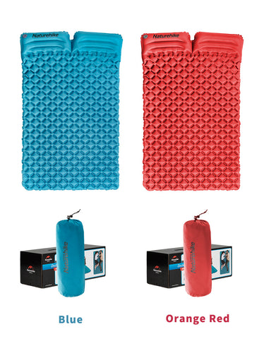 Naturehike 2 Person Inflatable Mat with Fast Filling Air Bag, Inflatable Camping Mat,[product_description] - wilderneeds